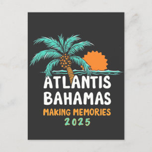 Cartão Postal Atlantis Bahamas Criando Memórias 2025