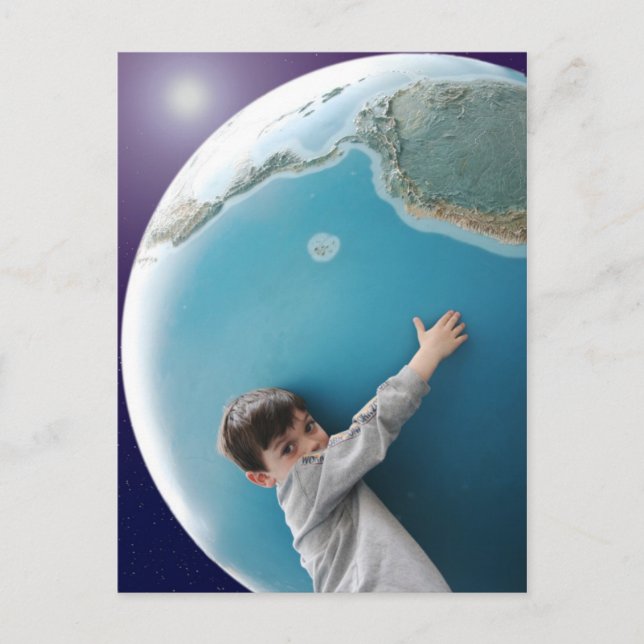 Cartão Postal Atlas, é hora do seu banho (Frente)