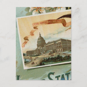 Cartão Postal Atlas ilustrado de arfivelas
