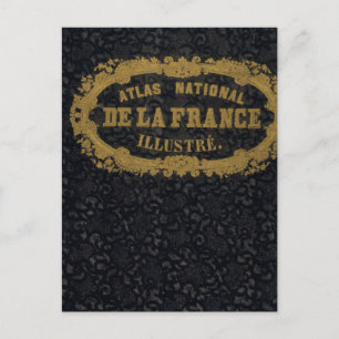 Cartão Postal Atlas National De France