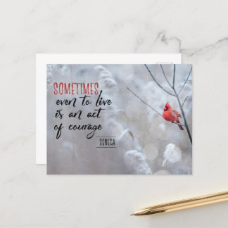Cartão Postal Ato de Coragem