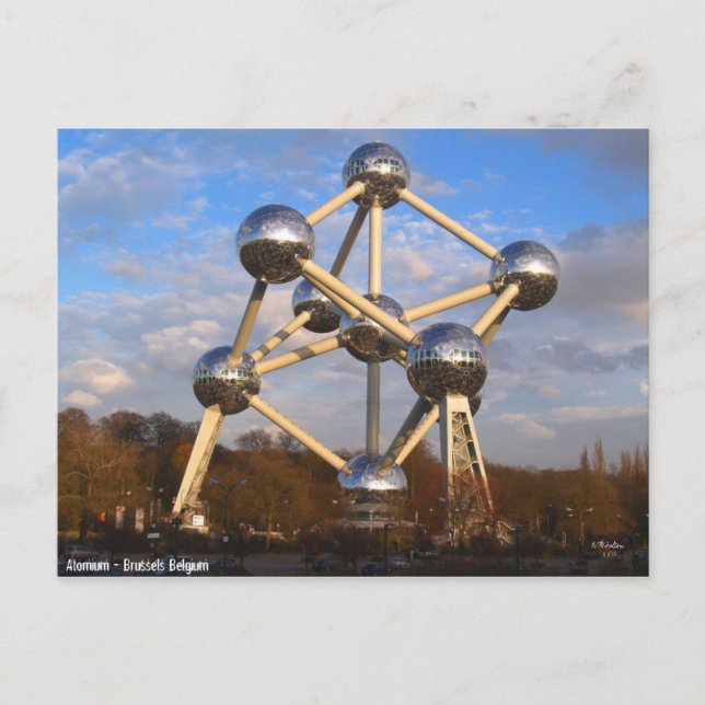Cartão Postal Atomium (Frente)