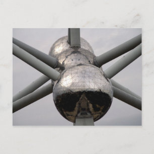 Cartão Postal Atomium Bruxelas
