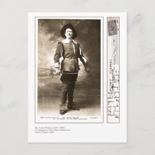 Cartão Postal Ator Lewis Waller
