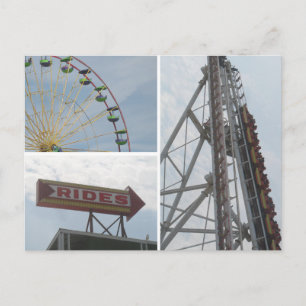 Cartão Postal Atrações na Passarela de Ocean City