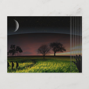 Cartão Postal Atrás das Cenas