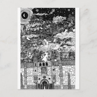 Cartão Postal Atrás das Paredes Eles Desmoronam