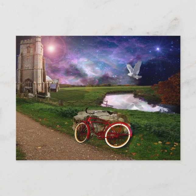 Cartão Postal Atrasado para a oração da noite.. (Frente)