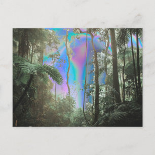 Cartão Postal Através das árvores