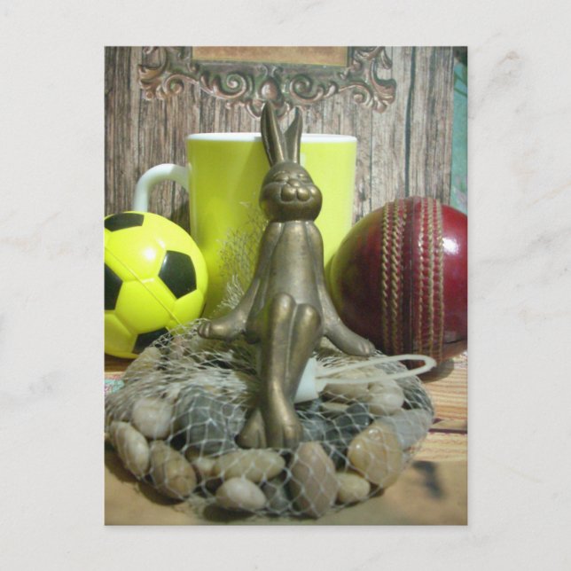 Cartão Postal Através do Campo e da Linha de Gole: A Mescla de F (Frente)