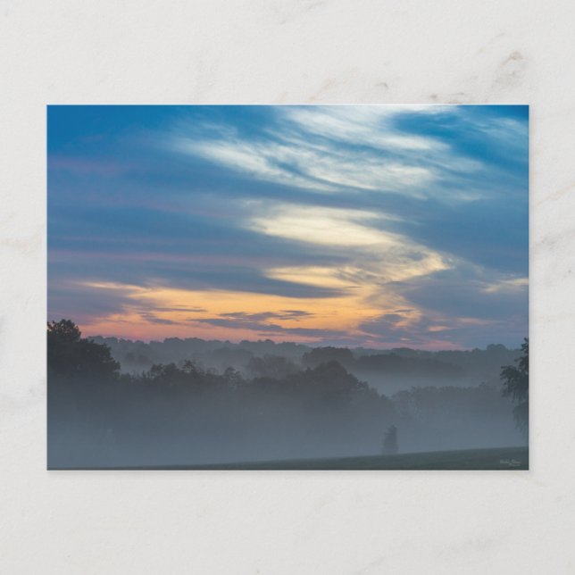 Cartão Postal Através Do Nevoeiro (Frente)