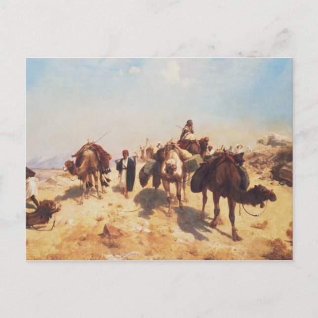 Cartão Postal Atravessando o Deserto (Frente)