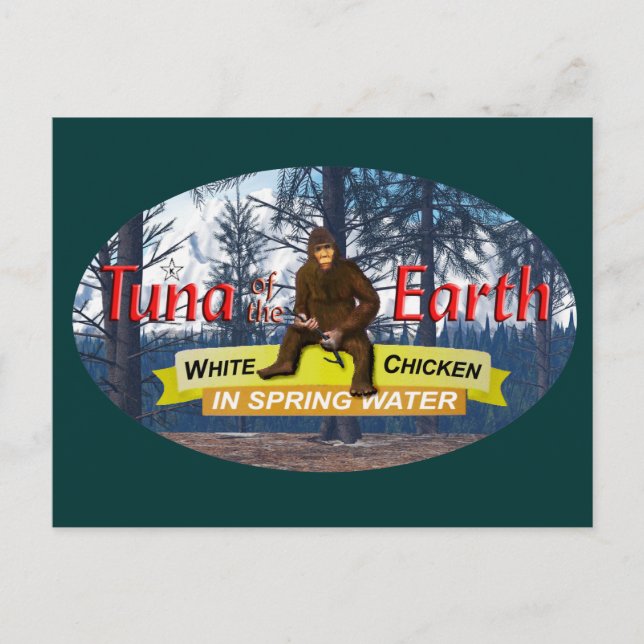 Cartão Postal Atum da Terra (Frente)