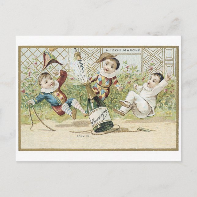 Cartão Postal Au Bon Marche (Frente)