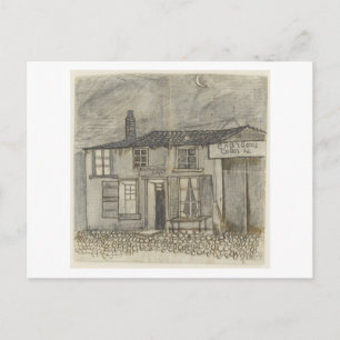 Cartão Postal Au Charbonange Café, Vincent van Gogh