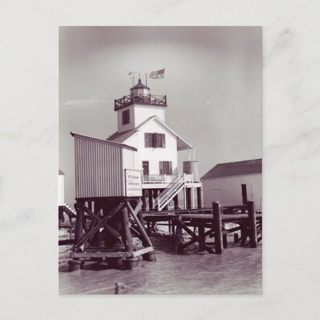 Cartão Postal Au Fer Reef Lighthouse 2 (Frente)