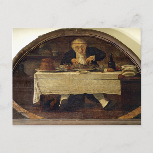 Cartão Postal Au Gourmand', sinal de compro para Corcellet (Frente)