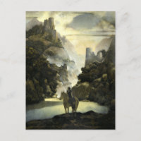 Aucassin Procura Nicolette por Maxfield Parrish
