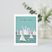 Auckland, poster de viagens da Nova Zelândia