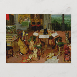 Cartão Postal Audição, 1617