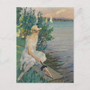 Cartão Postal Auf der Seemauer Edward Cucuel