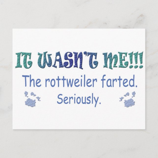 Cartão Postal aug315fartRottweiler.jpg (Frente)