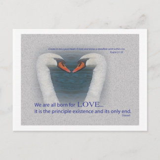 Cartão Postal August Love