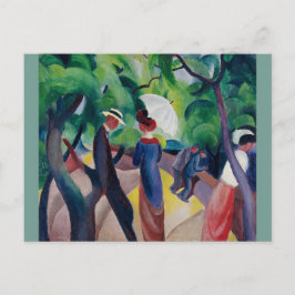 Cartão postal August Macke Promenade CC0712