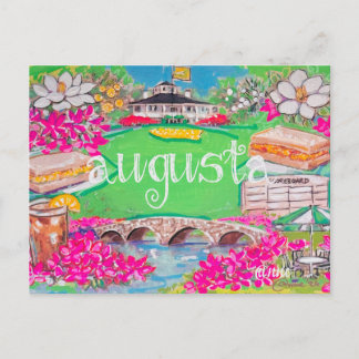 Cartão Postal Augusta National Icons