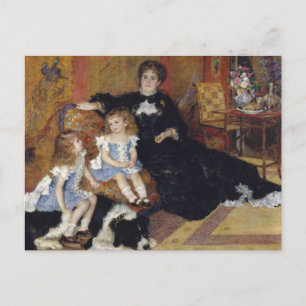 Cartão Postal Auguste Renoir - Madame Georges Charpentier