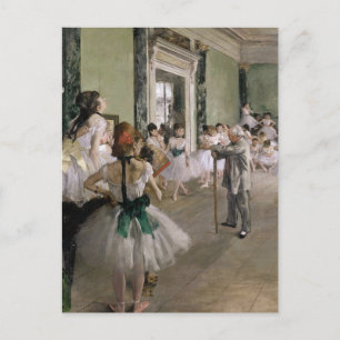 Cartão Postal Aula de Dança Edgar Degas