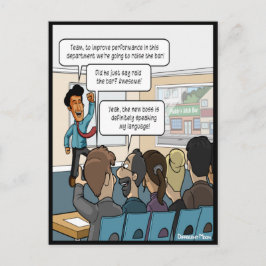 Cartão Postal Aumente o Cartão-postal engraçado do Bar