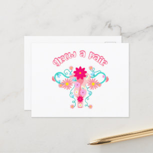 Cartão Postal Aumente um par - Feministas Responsáveis pelos Dir