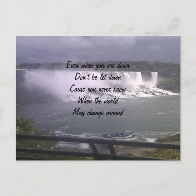 Cartão Postal aumento motivacional (Frente)