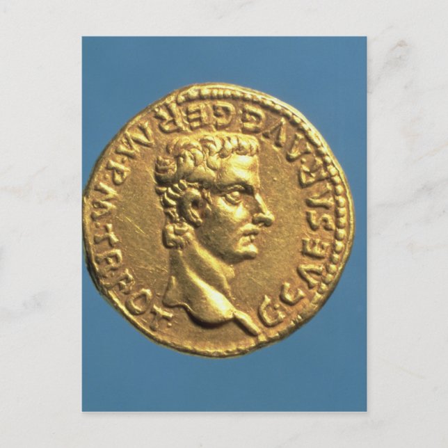 Cartão Postal Auréus de Caligula (Frente)