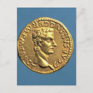 Cartão Postal Auréus de Caligula