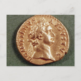 Cartão Postal Aureus of Domitian