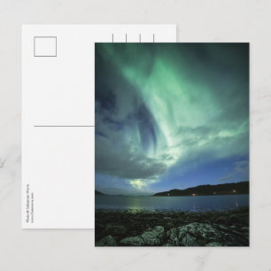 Cartão Postal Aurora Boreal