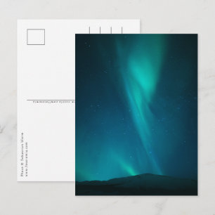 Cartão Postal Aurora Boreal