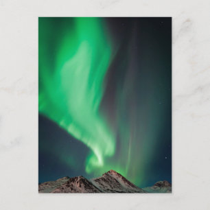 Cartão Postal Aurora Boreal Anchorage, Alasca