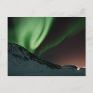 Cartão Postal Aurora Norte Lights Noruega