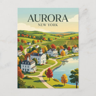 Cartão Postal Aurora, Nova York, EUA