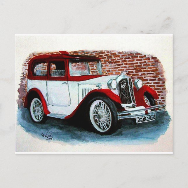 Cartão Postal Austin 1932 (Frente)