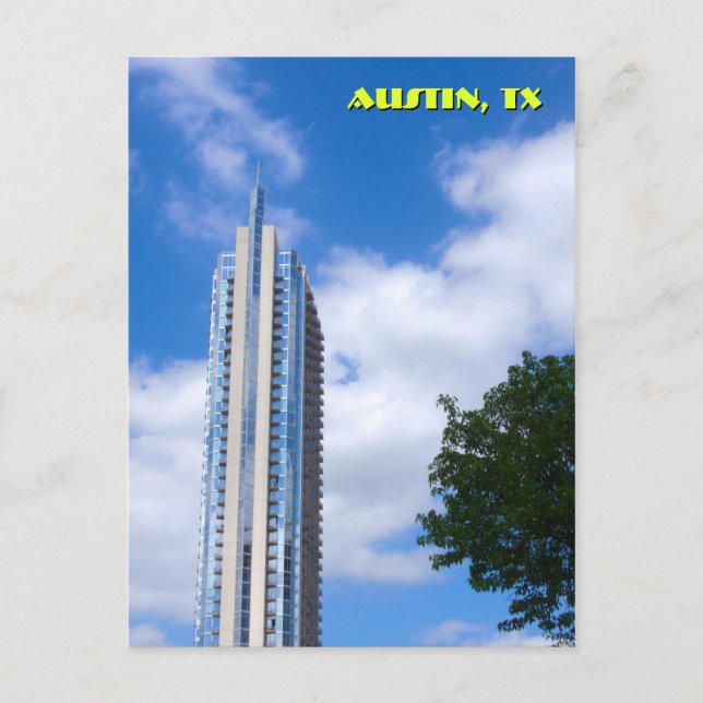 Cartão Postal Austin Highrise (Frente)