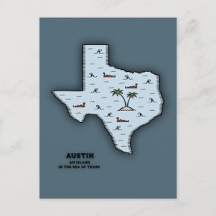 Cartão Postal Austin Isle