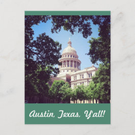 Cartão Postal Austin Texas Capitol Building