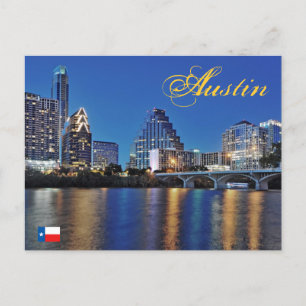 Cartão Postal Austin, Texas, E.U.A.