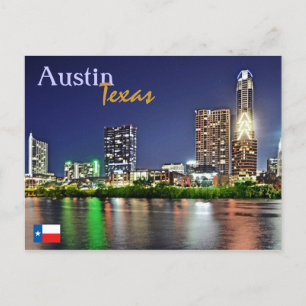 Cartão Postal Austin, Texas, EUA