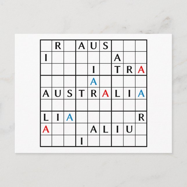 CARTÃO POSTAL AUSTRÁLIA (Frente)