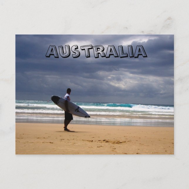 Cartão Postal Austrália (Frente)